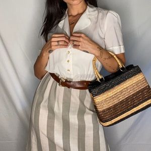 Preppy vintage top & skirt bundle!